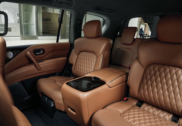 2023 INFINITI QX80 Key Features - SEATING FOR UP TO 8 | Crossroads INFINITI of Apex in Apex NC