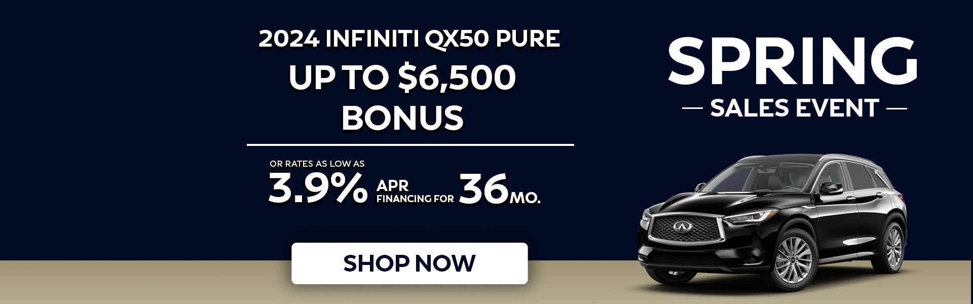 2024 INFINITI QX50 Pure Special Offer