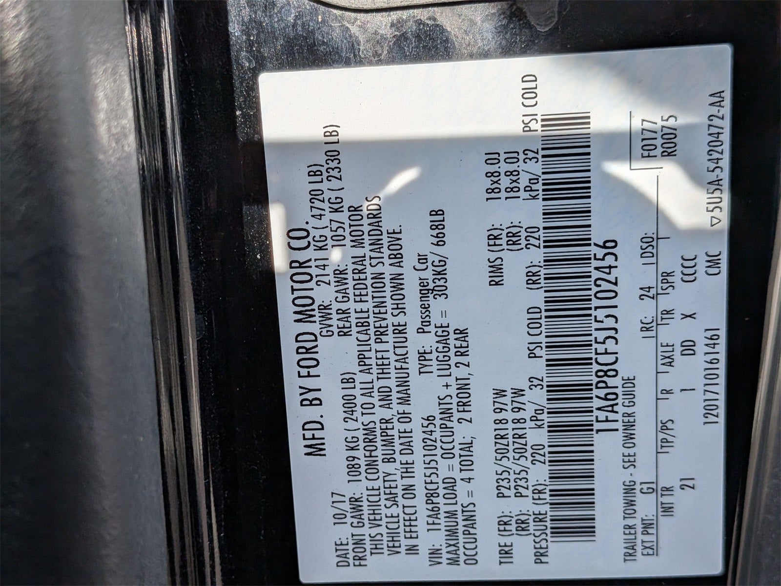 2018 Ford Mustang GT