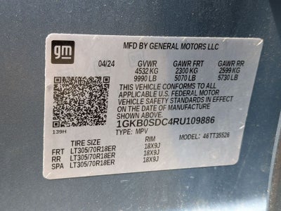 2024 GMC Hummer EV SUV 3X