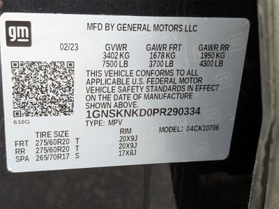 2023 Chevrolet Tahoe LT