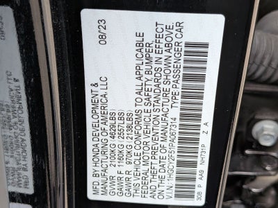 2023 Honda Accord Hybrid Sport