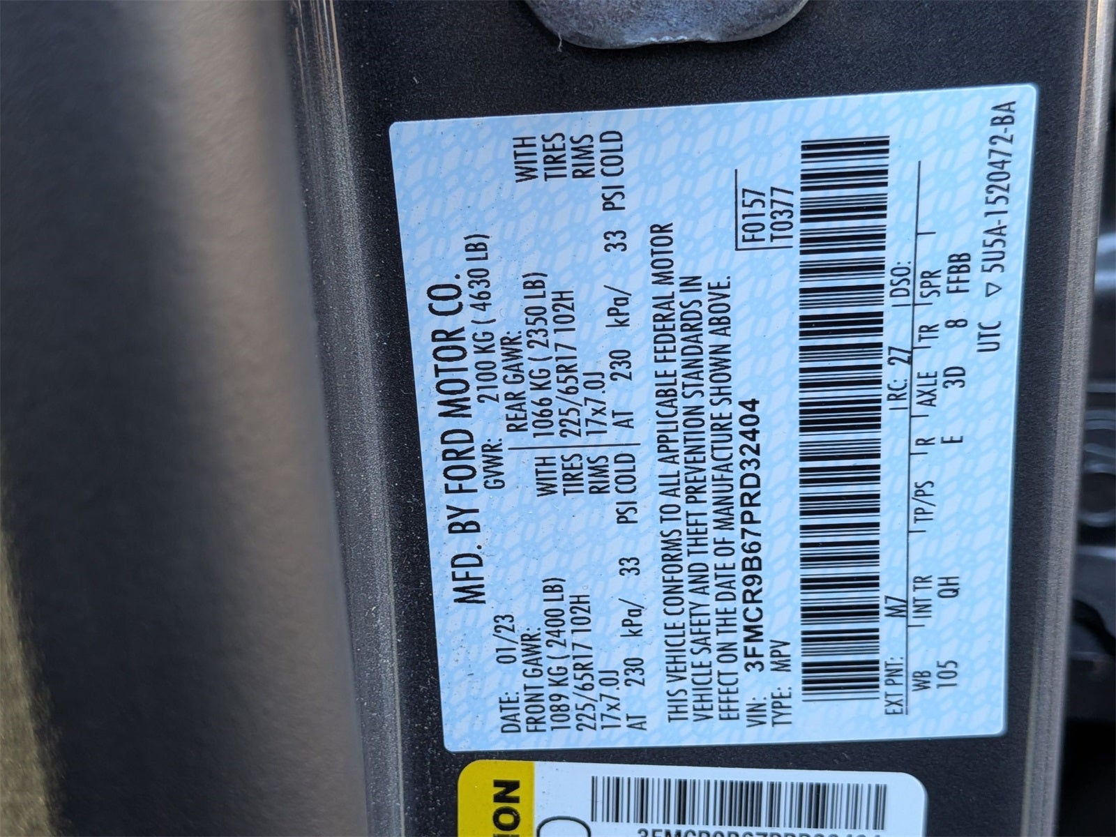 2023 Ford Bronco Sport Big Bend