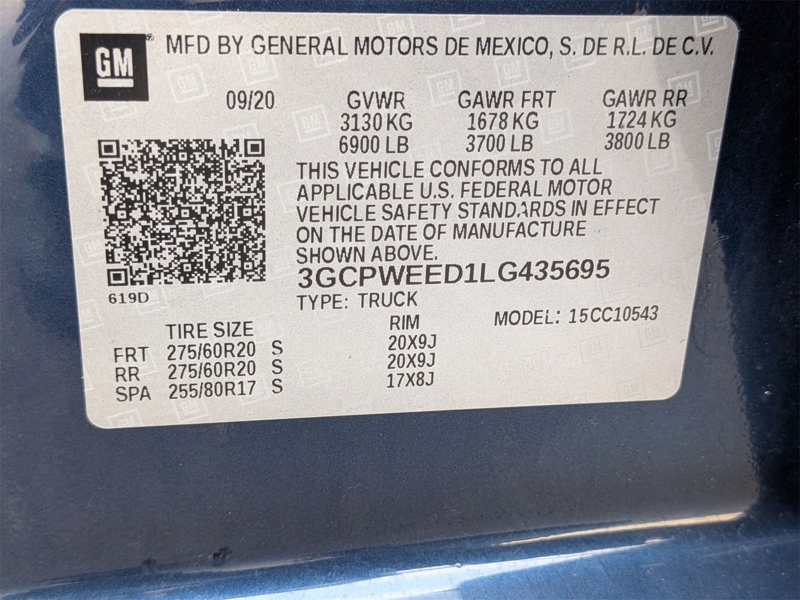 2020 Chevrolet Silverado 1500 LTZ