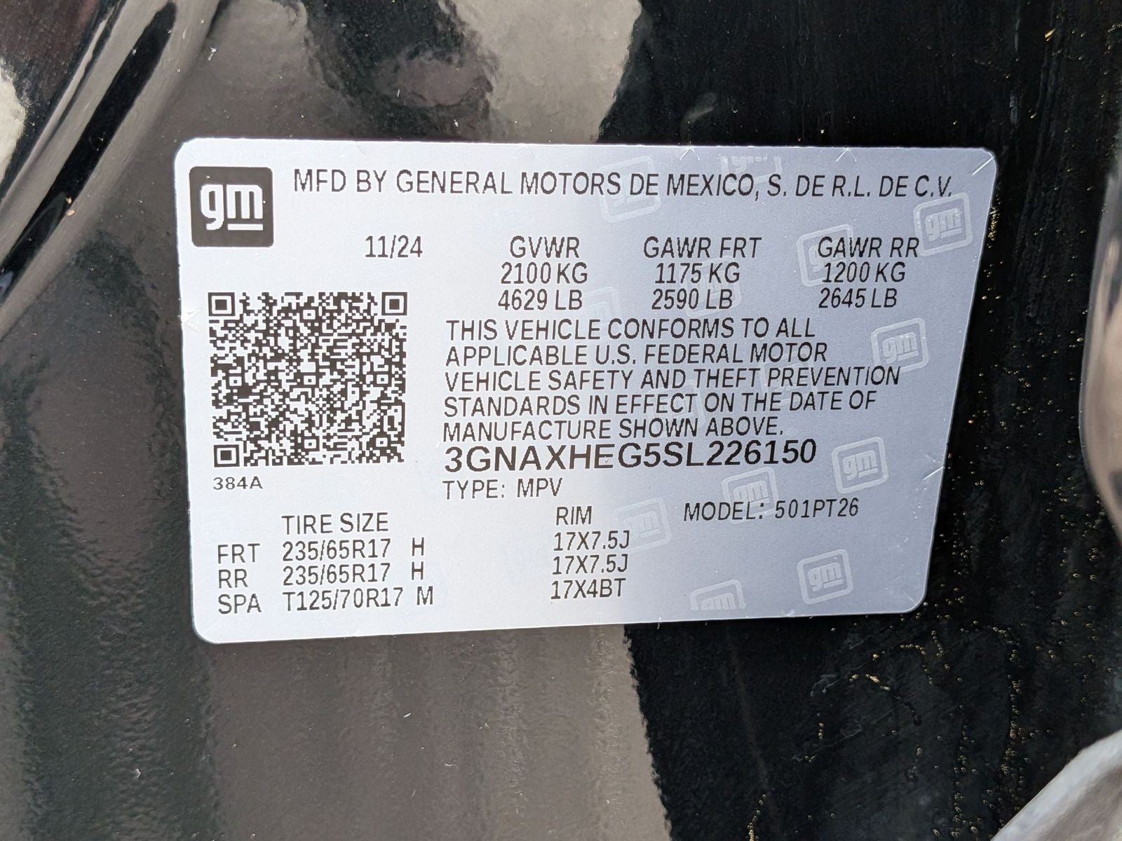 2025 Chevrolet Equinox LT