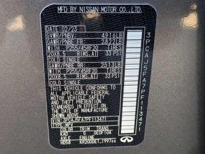 2023 INFINITI QX50 SPORT