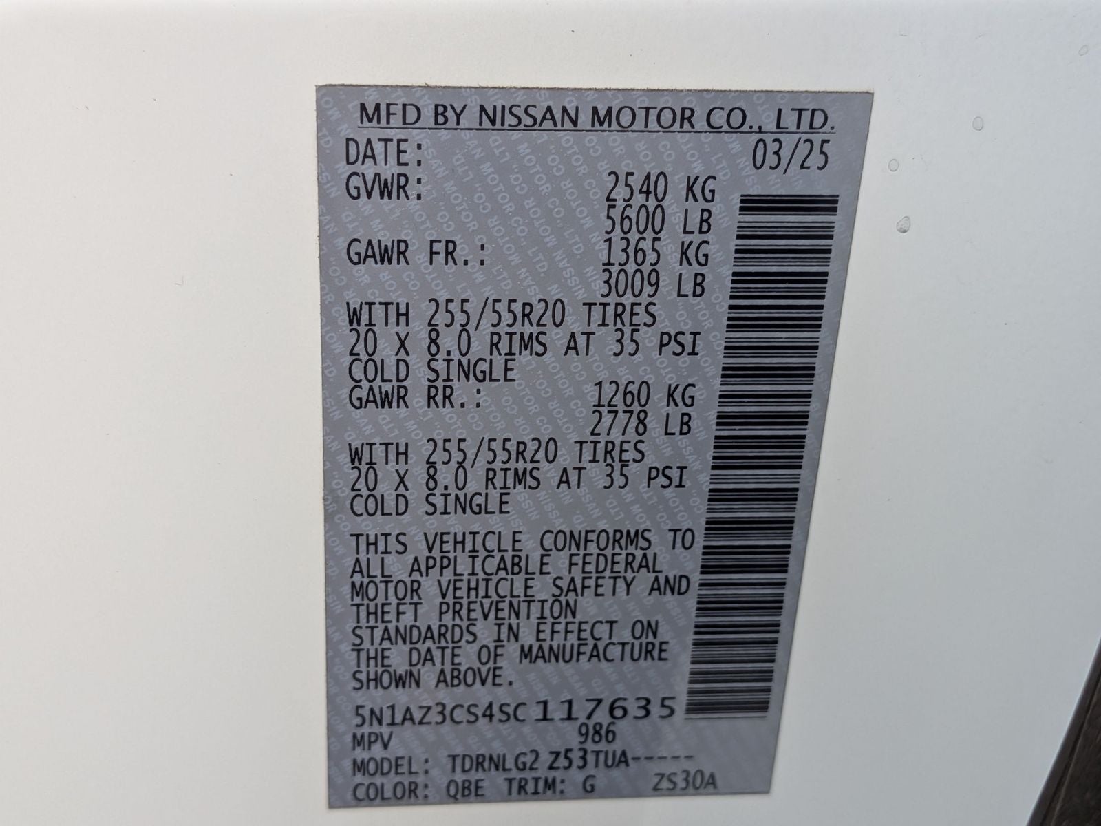 2025 Nissan Murano SL