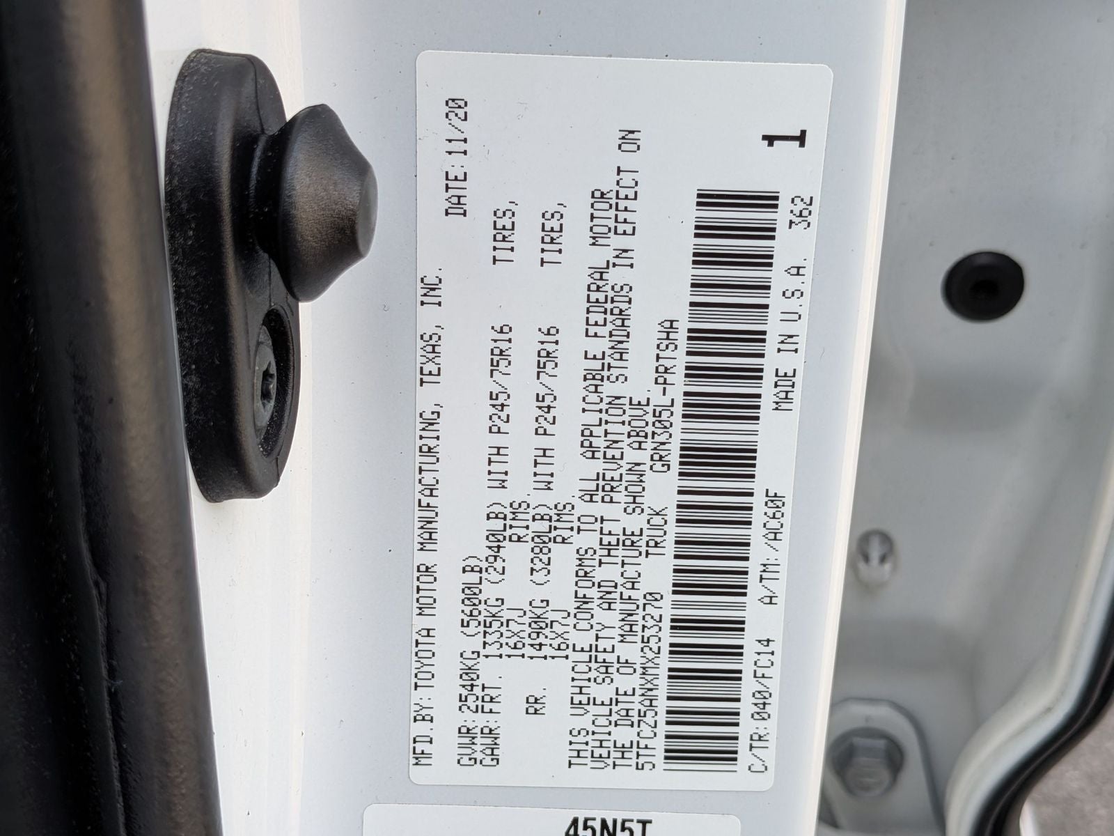 2021 Toyota Tacoma SR5 V6