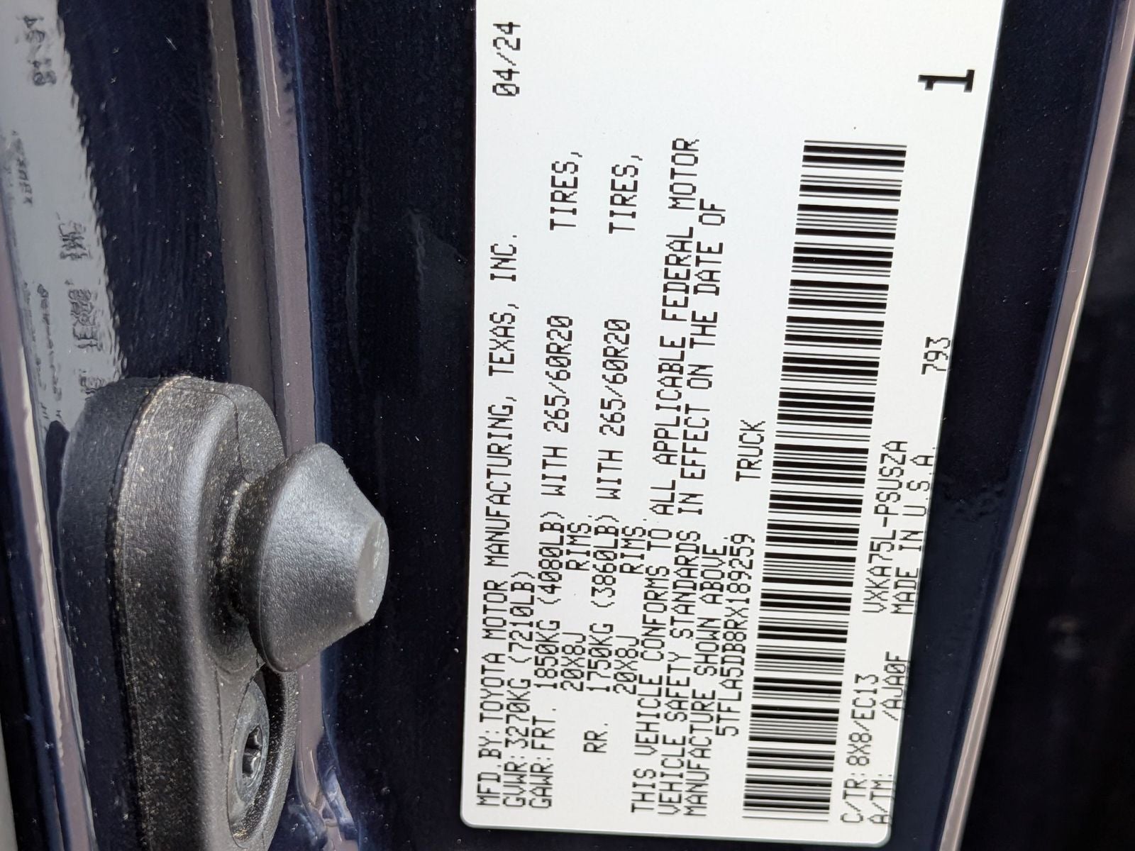 2024 Toyota Tundra SR5