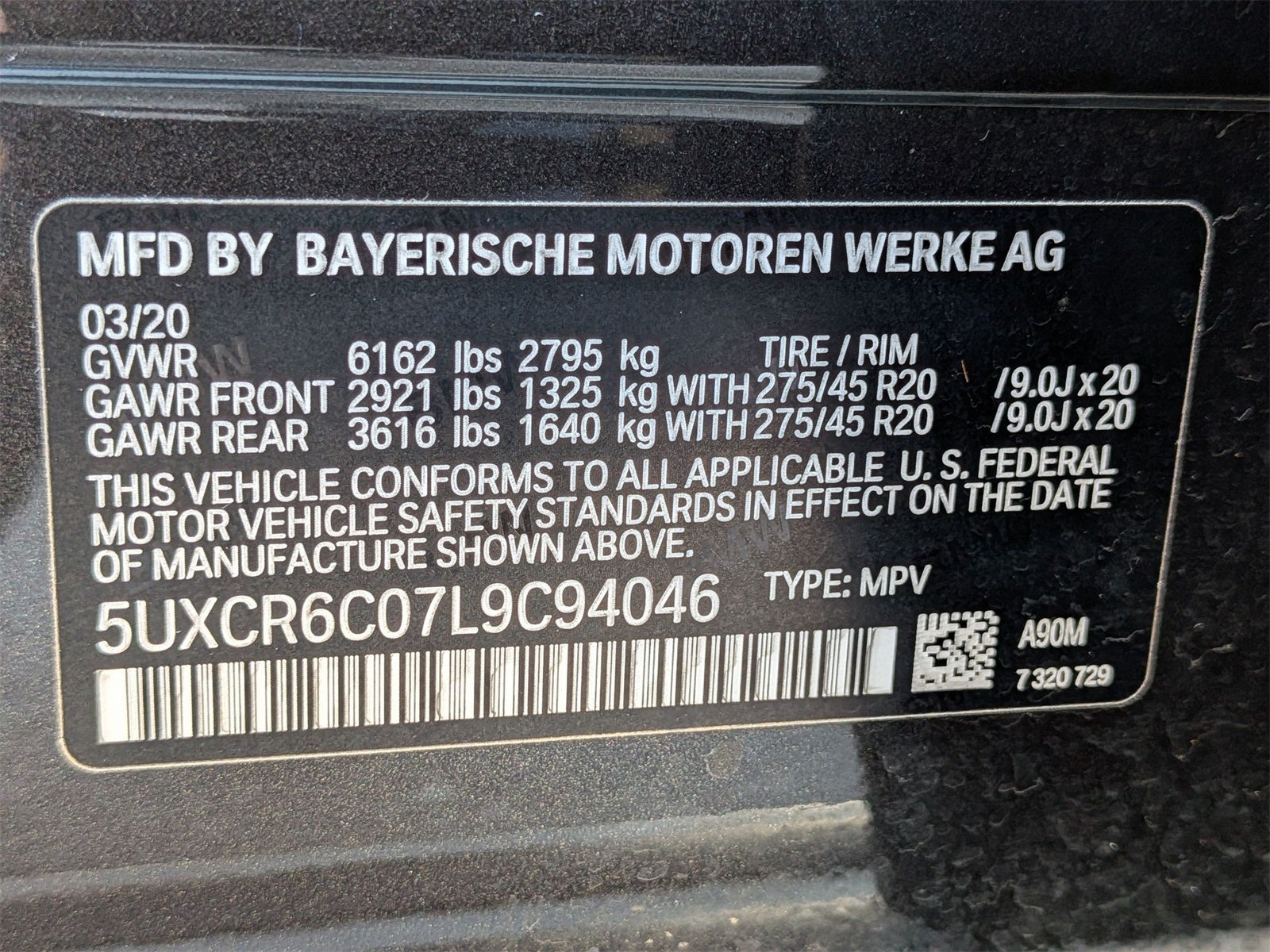 2020 BMW X5 xDrive40i