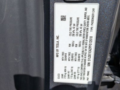 2023 Tesla Model 3 Base
