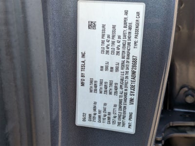 2022 Tesla Model 3 Base