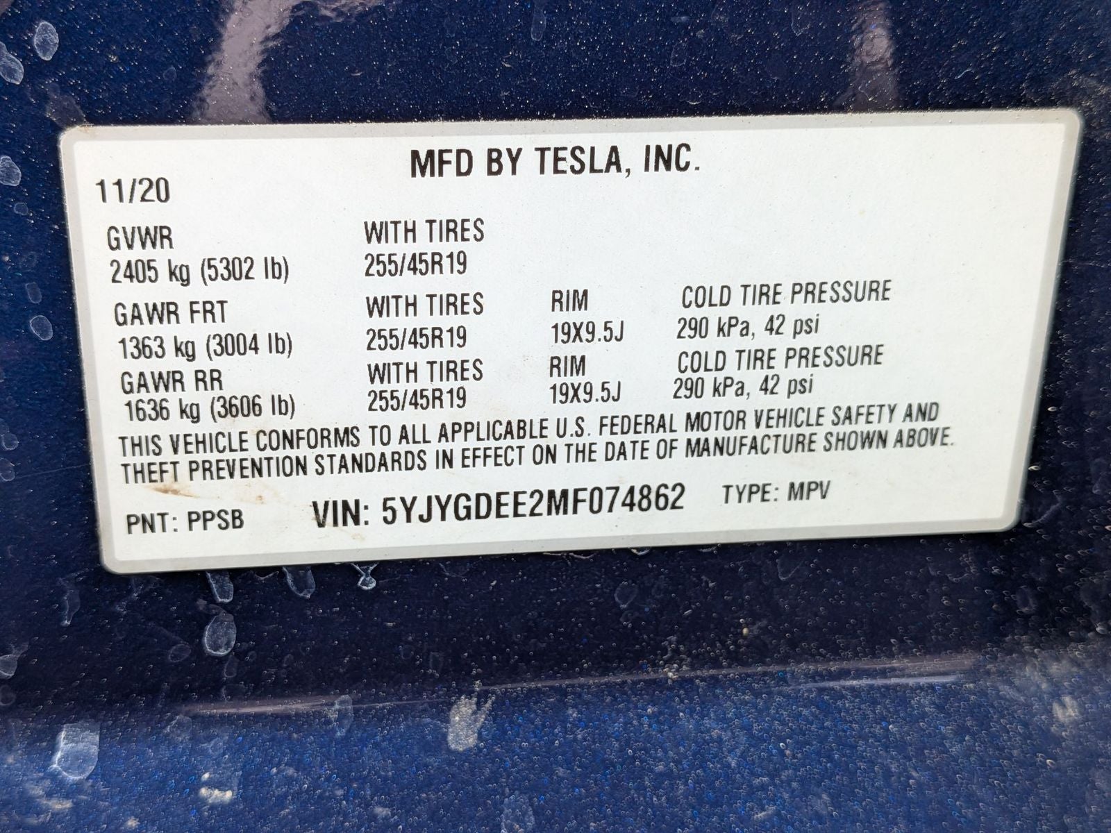 2021 Tesla Model Y Long Range