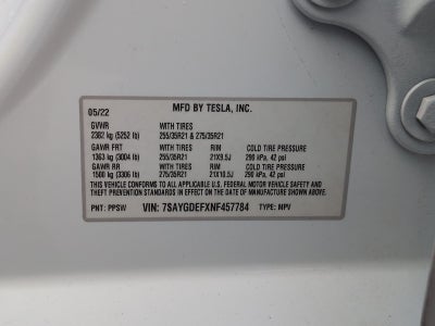 2022 Tesla Model Y Performance