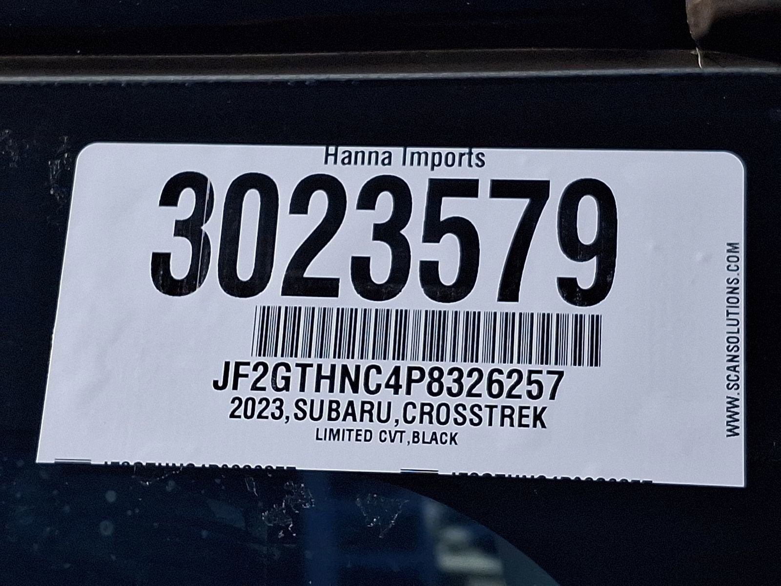 2023 Subaru Crosstrek Limited