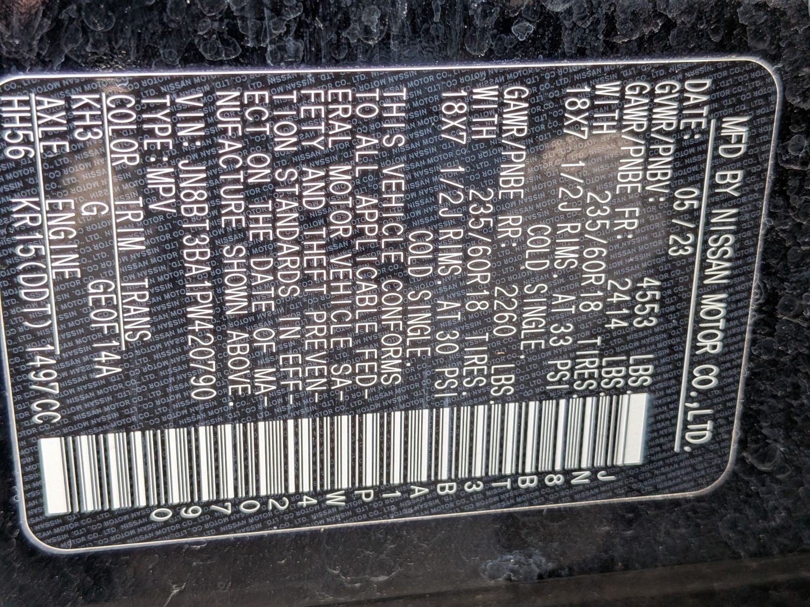 2023 Nissan Rogue SV