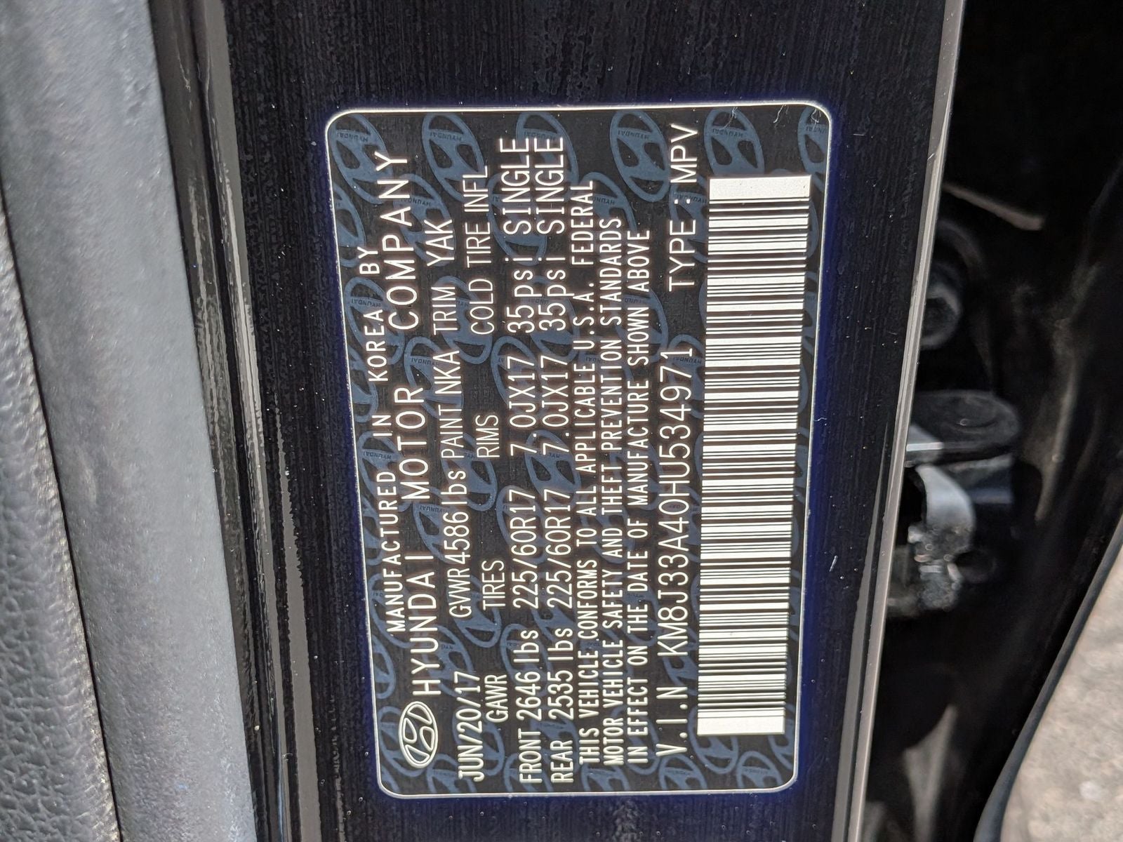 2017 Hyundai Tucson SE Plus