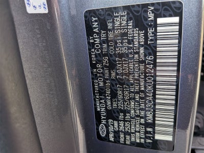 2019 Hyundai Tucson Value