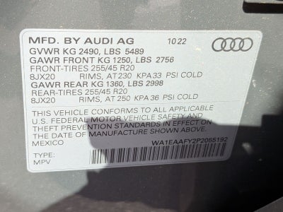 2023 Audi Q5 45 S line Premium quattro