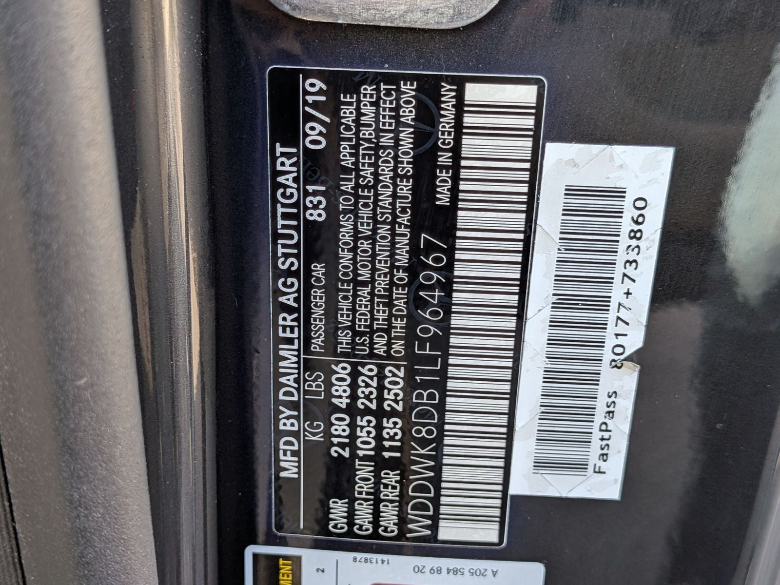 2020 Mercedes-Benz C-Class C 300