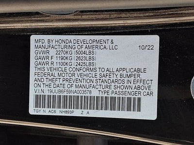 2022 Acura TLX A-Spec Package SH-AWD