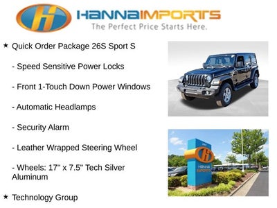 2021 Jeep Wrangler Unlimited Sport S