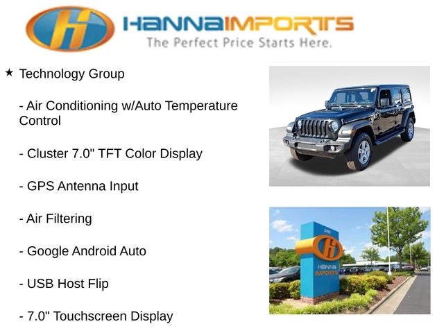 2021 Jeep Wrangler Unlimited Sport S