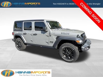 2021 Jeep Wrangler Unlimited Willys