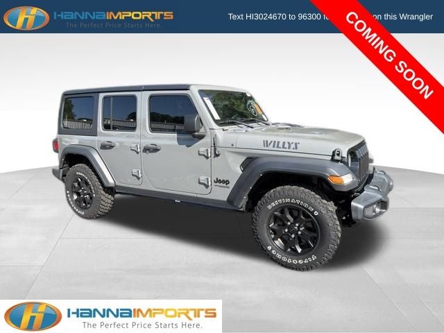 2021 Jeep Wrangler Unlimited Willys