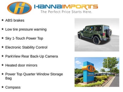 2022 Jeep Wrangler Unlimited Sahara 4xe