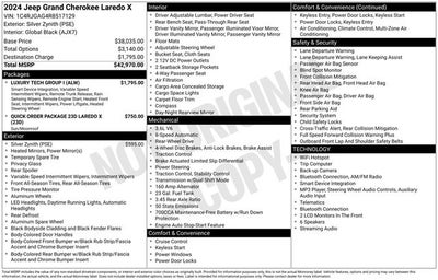 2024 Jeep Grand Cherokee Laredo X