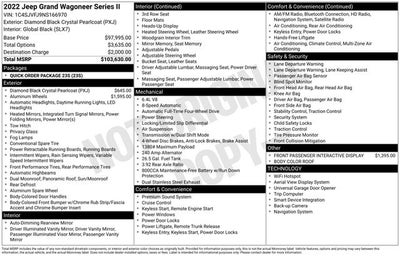 2022 Jeep Grand Wagoneer Series II
