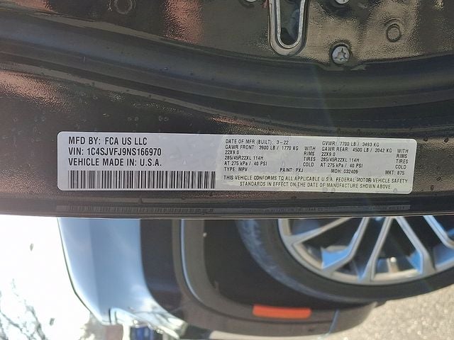 2022 Jeep Grand Wagoneer Series II