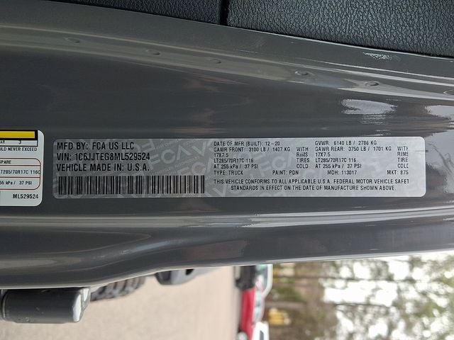 2021 Jeep Gladiator Mojave