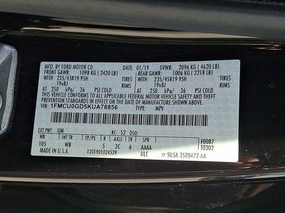 2019 Ford Escape SE