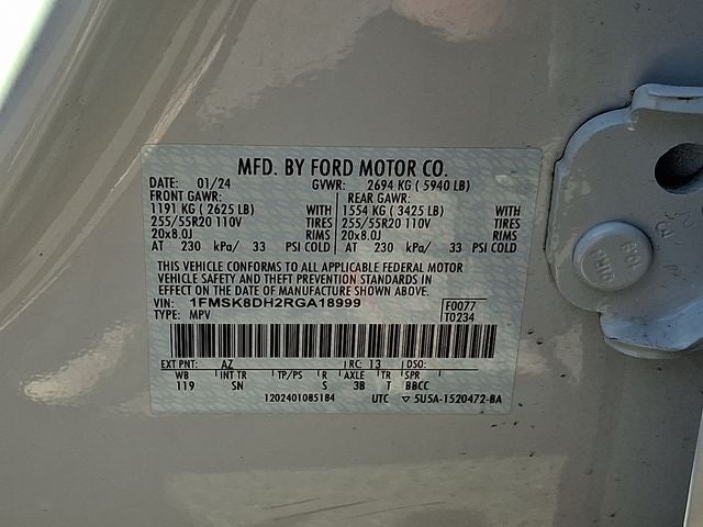 2024 Ford Explorer XLT
