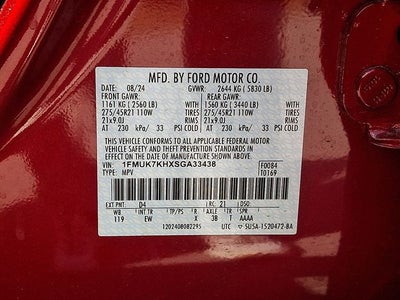 2025 Ford Explorer ST-Line