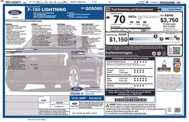 2025 Ford F-150 Lightning Lariat