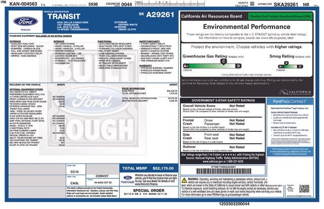 2025 Ford Transit-250 Base