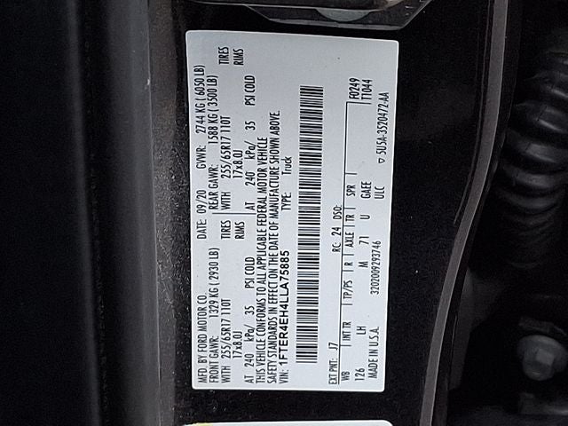 2020 Ford Ranger XLT