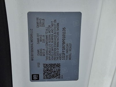 2023 Chevrolet Camaro LT1