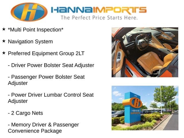 2023 Chevrolet Corvette Stingray 2LT