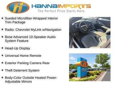 2015 Chevrolet Corvette Stingray 3LT