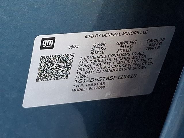 2025 Chevrolet Malibu LT 1LT