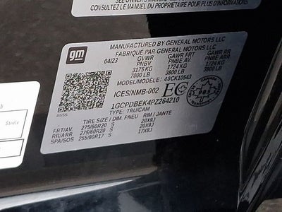 2023 Chevrolet Silverado 1500 Custom