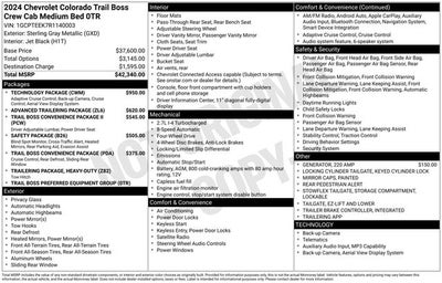 2024 Chevrolet Colorado Trail Boss