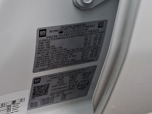 2025 Chevrolet Silverado 1500 LT LT1