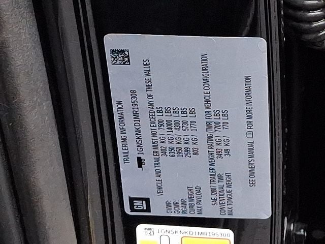 2021 Chevrolet Tahoe LT