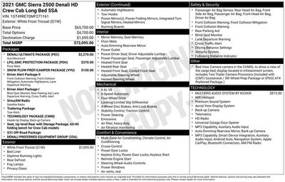 2021 GMC Sierra 2500HD Denali