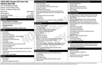 2025 GMC Canyon AT4